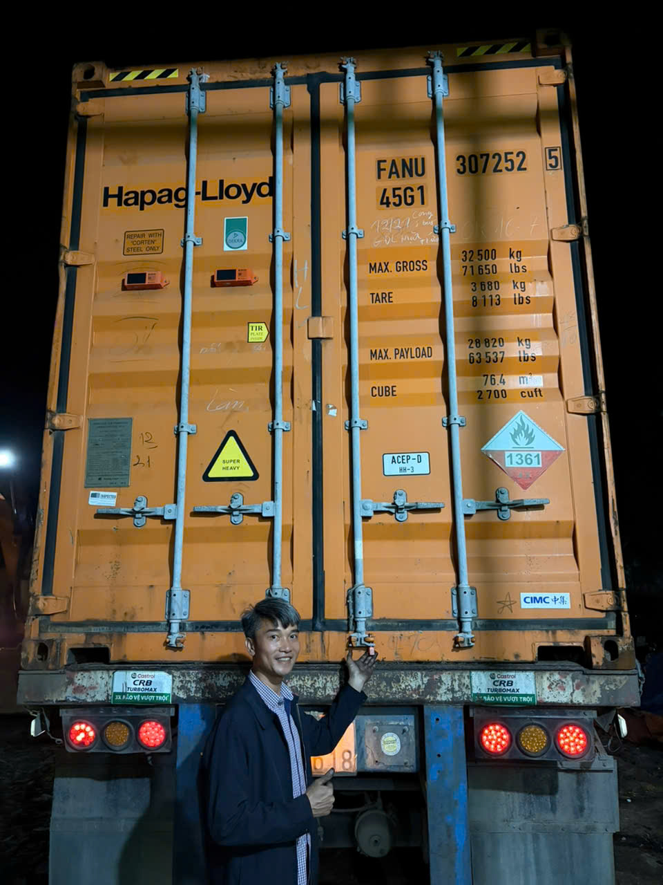 Hapag-Lloyd Container Sealing