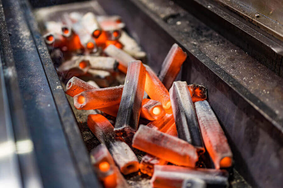 Sawdust Charcoal Briquettes