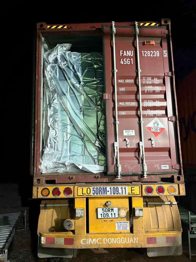 Secured Charcoal Export Container